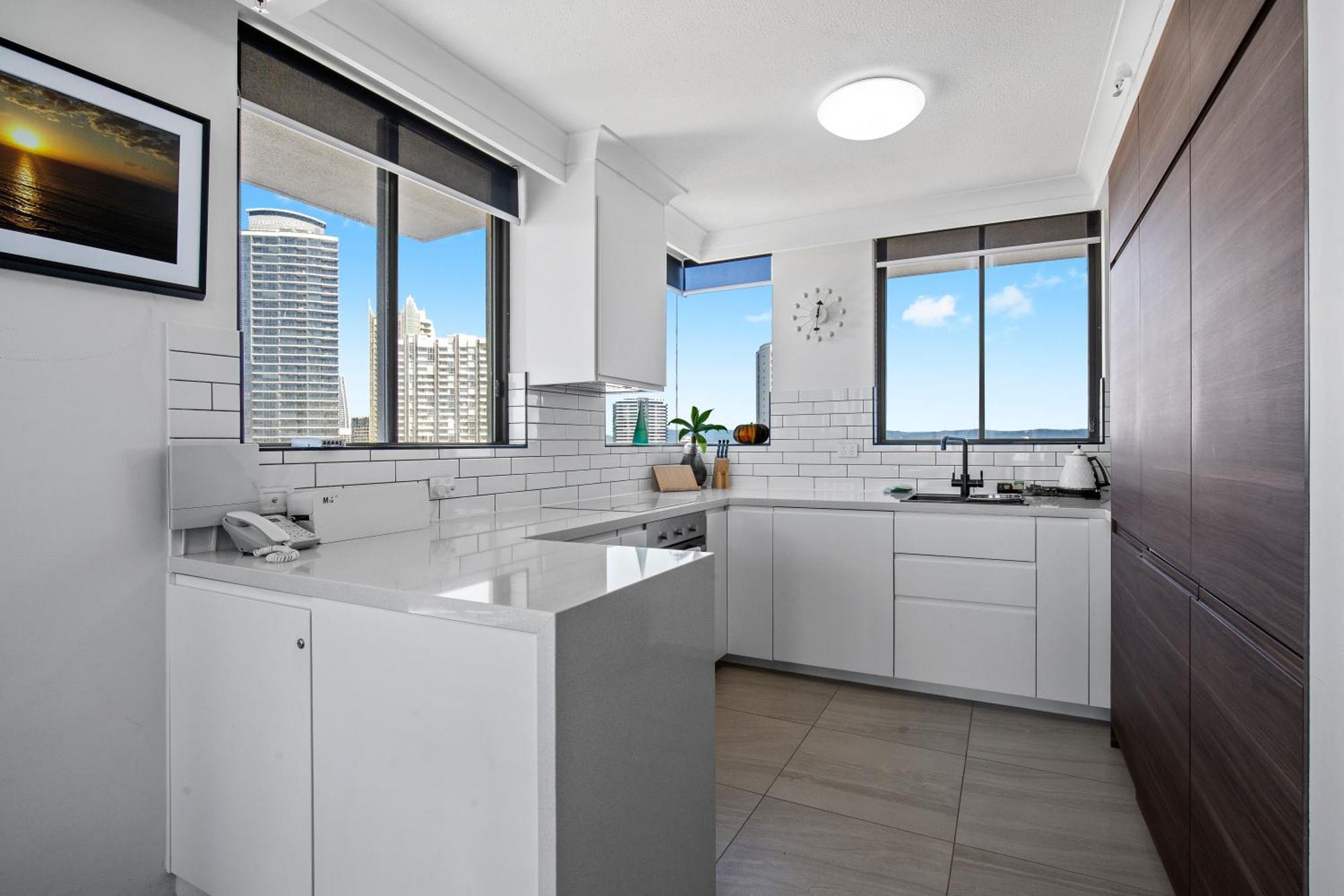 Capricorn One Beachside Holiday Apartments - Official Gold Coast Eksteriør bilde