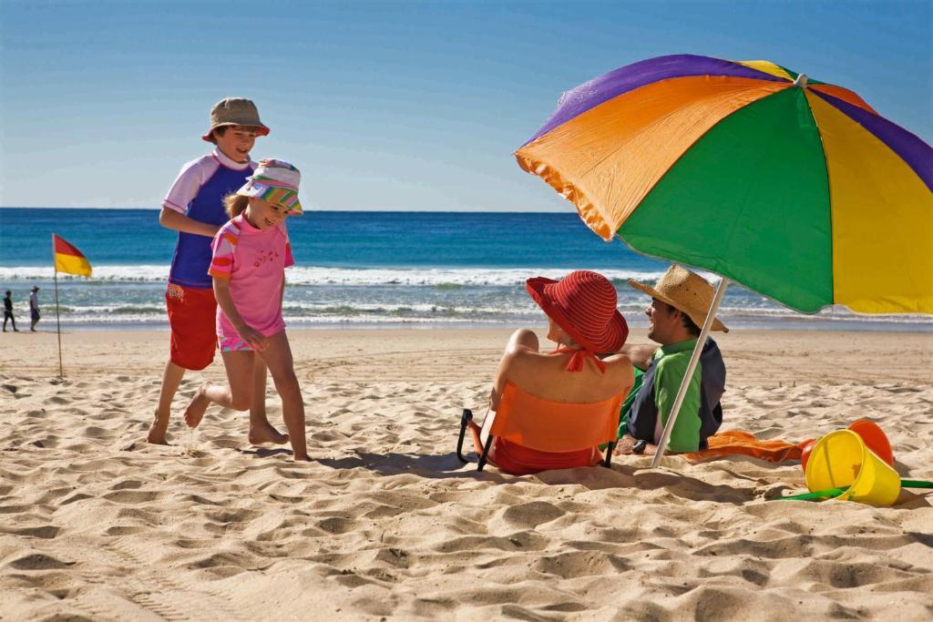 Capricorn One Beachside Holiday Apartments - Official Gold Coast Eksteriør bilde