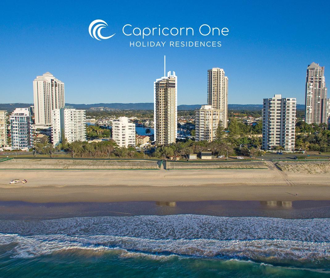 Capricorn One Beachside Holiday Apartments - Official Gold Coast Eksteriør bilde